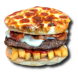 Big Boi Pizza Burger