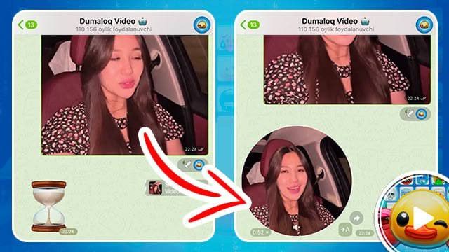 Dumaloq Video Bot