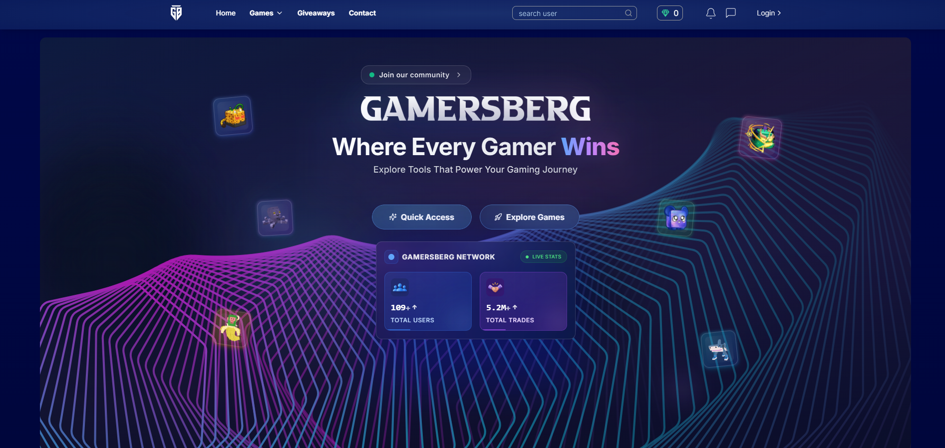 Gamersberg API