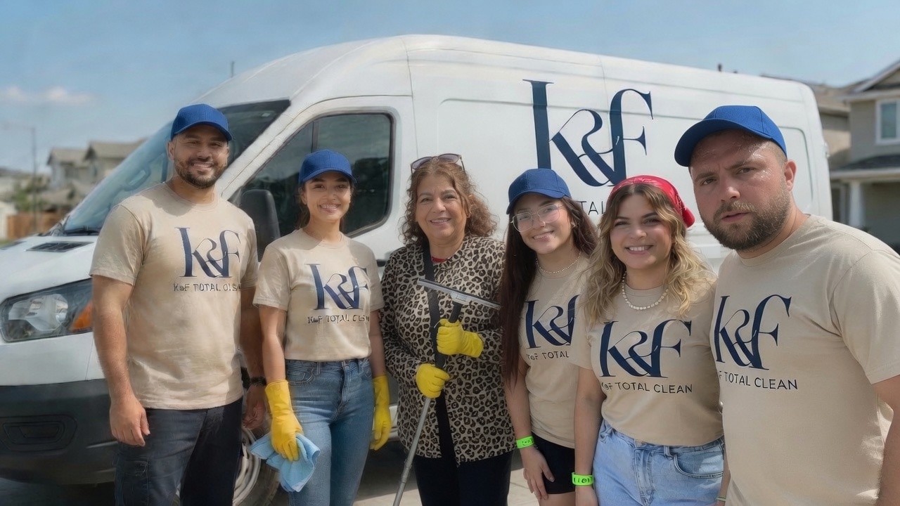 The K&F Total Clean team in Houston